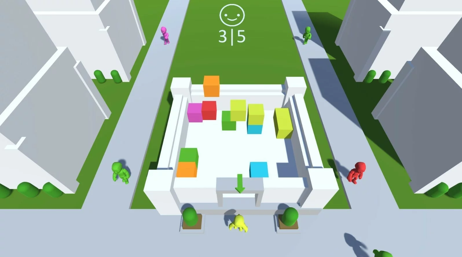 Изображение игры: Drop Blox