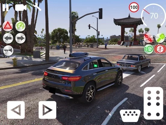 Изображение игры: Car Driving Test Sim: SUV