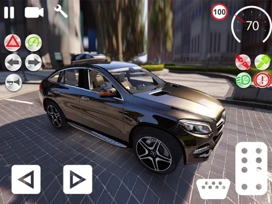 Изображение игры: Car Driving Test Sim: SUV