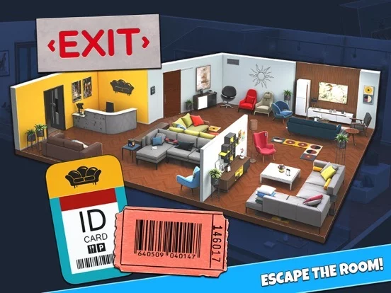 Изображение игры: Rooms & Exits: Escape Games