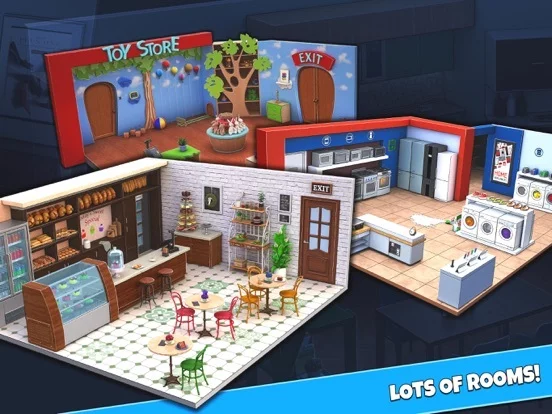 Изображение игры: Rooms & Exits: Escape Games