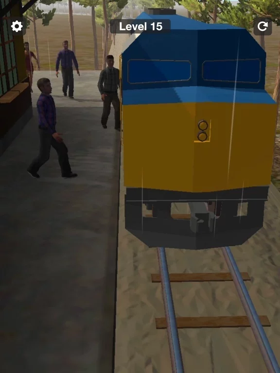 Изображение игры: Train Driver 3D!