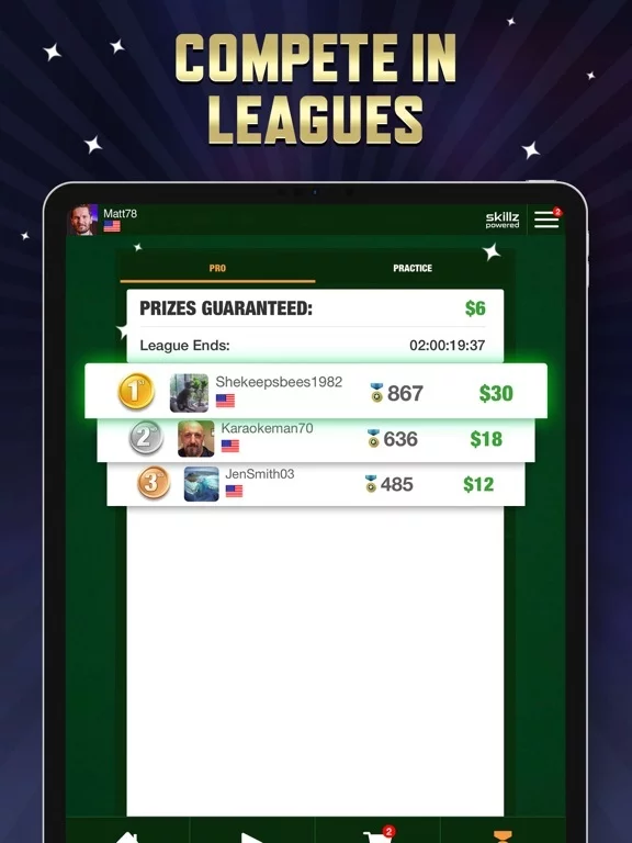 Изображение игры: Skillz Pool: 3D Billiards