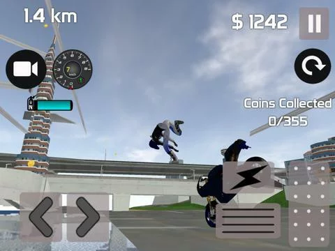 Изображение игры: Moto 355: Extreme Motorcycle Racing