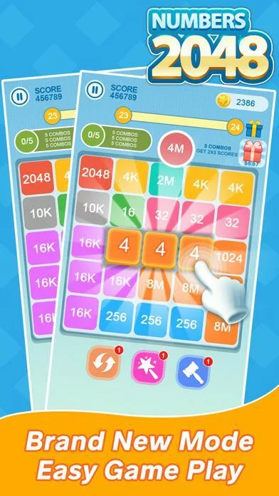 Изображение игры: Numbers 2048