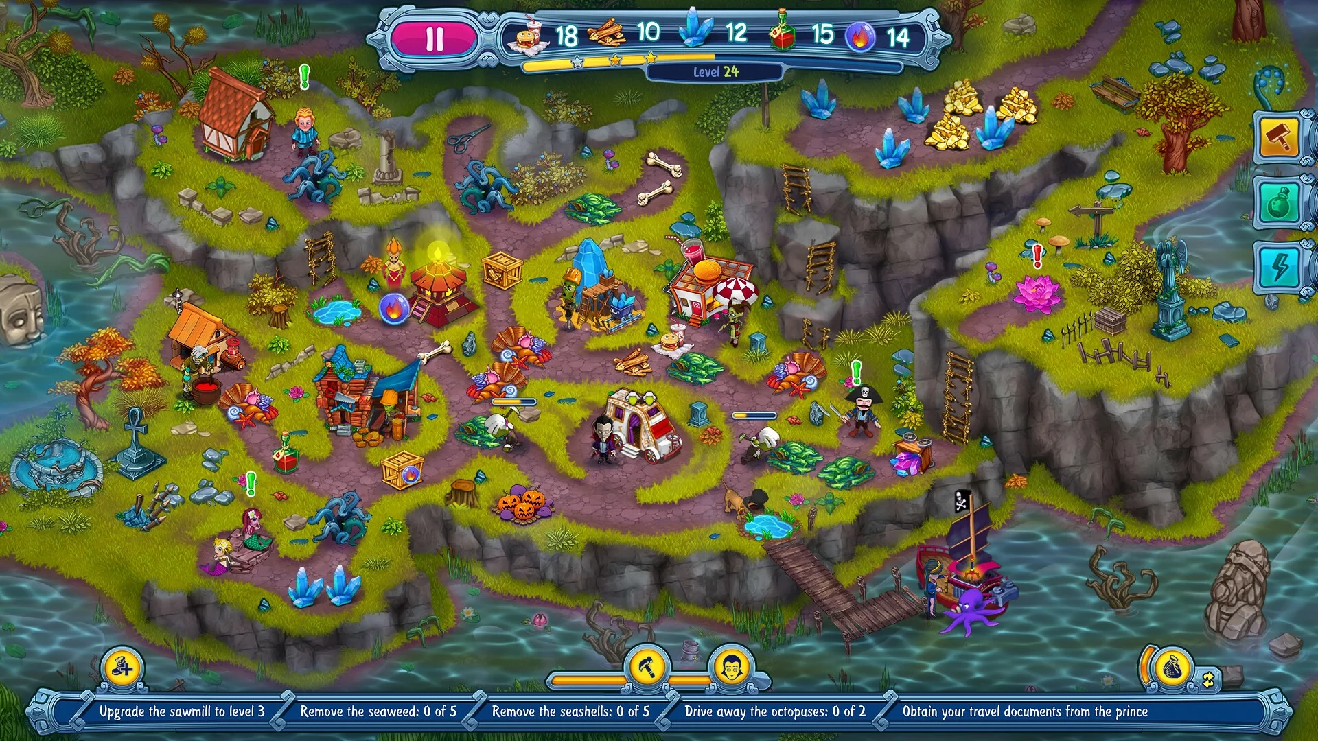 Изображение игры: Incredible Dracula: Legacy of the Valkyries