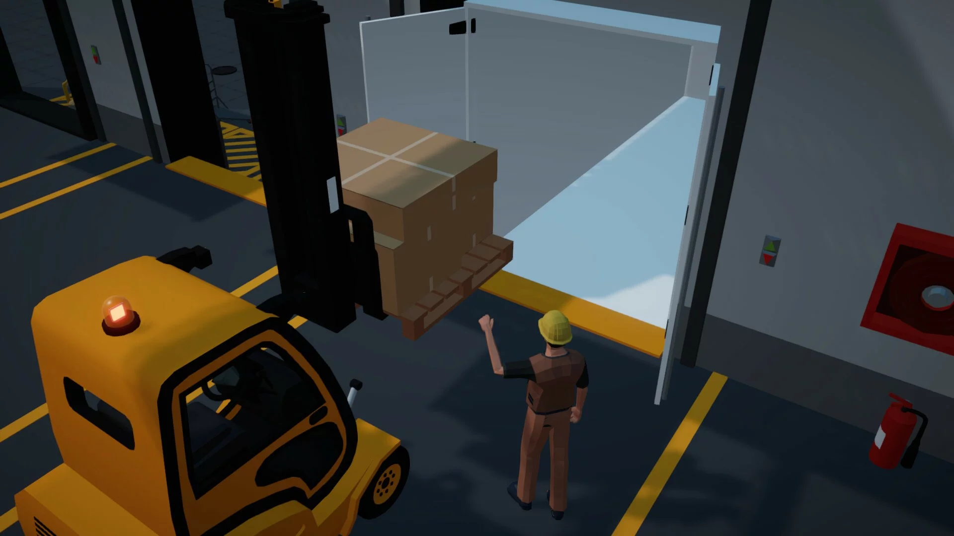 Изображение игры: Logistics Simulator