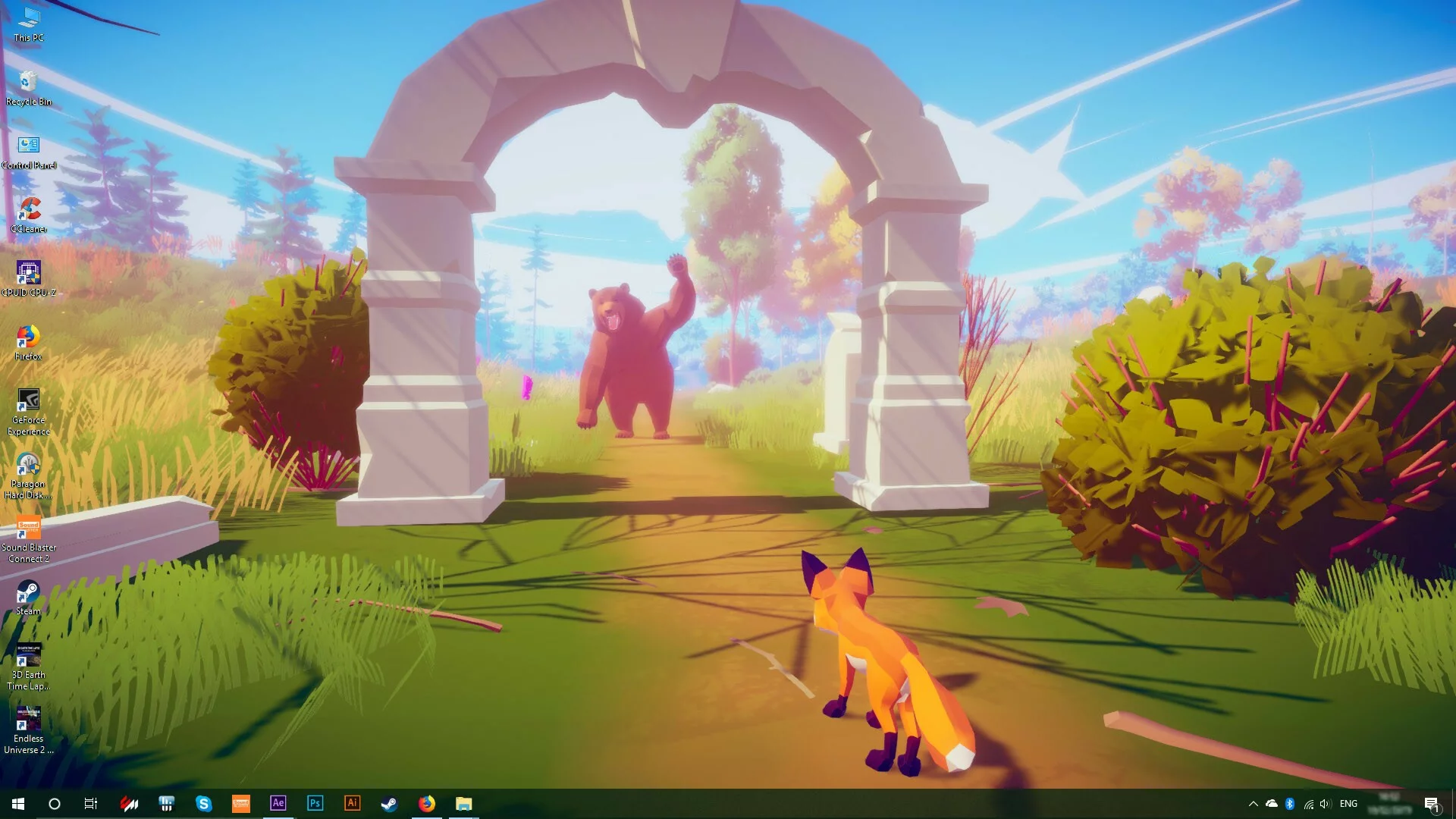 Изображение игры: MY FOX - Desktop Wild Pet