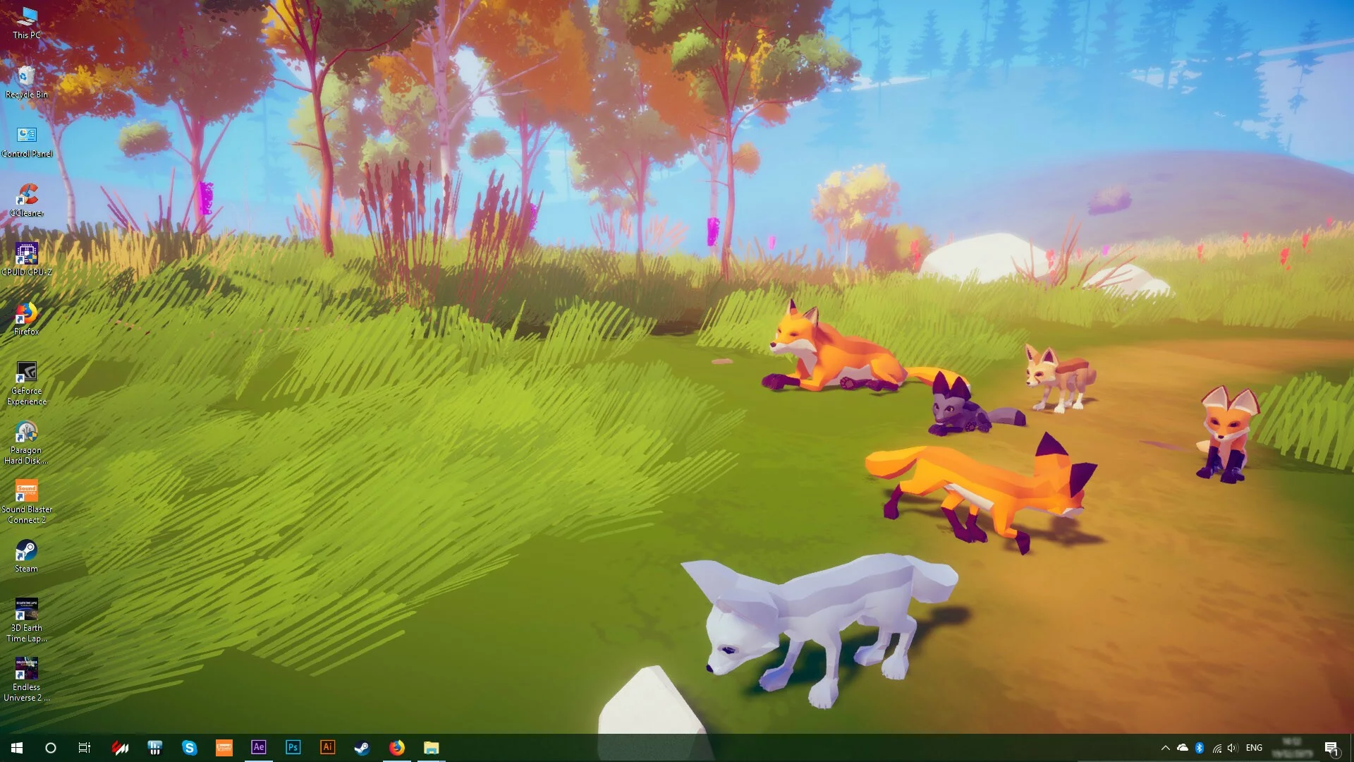 Изображение игры: MY FOX - Desktop Wild Pet