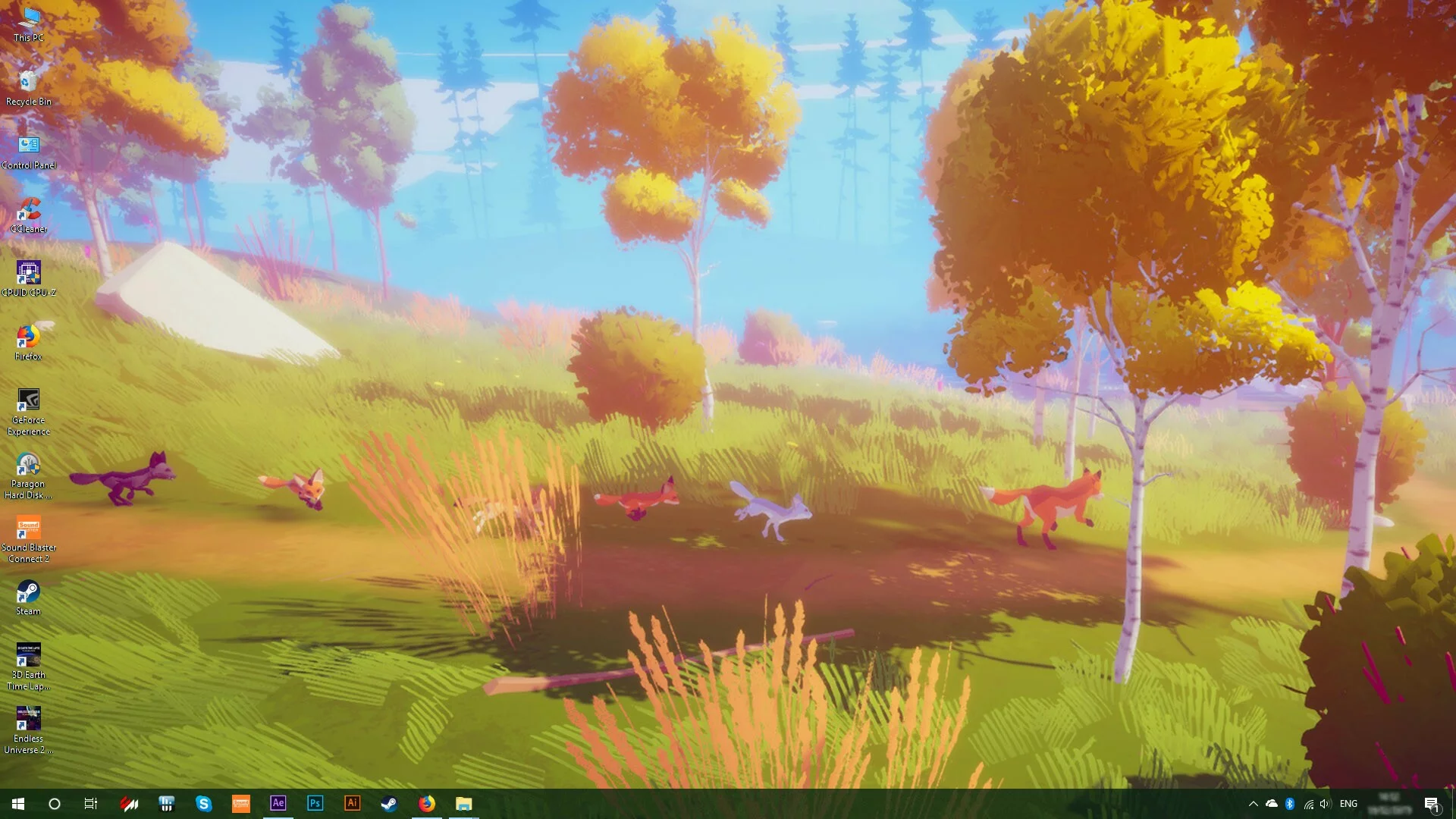 Изображение игры: MY FOX - Desktop Wild Pet