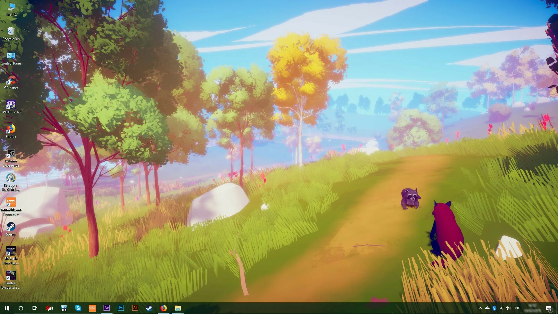 Изображение игры: MY FOX - Desktop Wild Pet