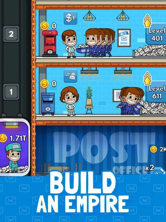 Изображение игры: Idle Mail Tycoon