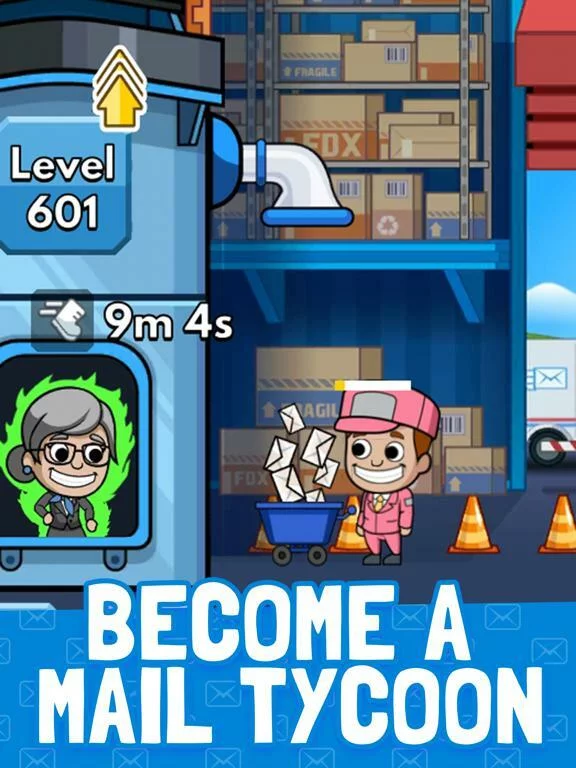 Изображение игры: Idle Mail Tycoon