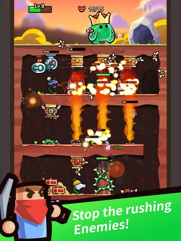 Изображение игры: Trap Master: Merge Defense