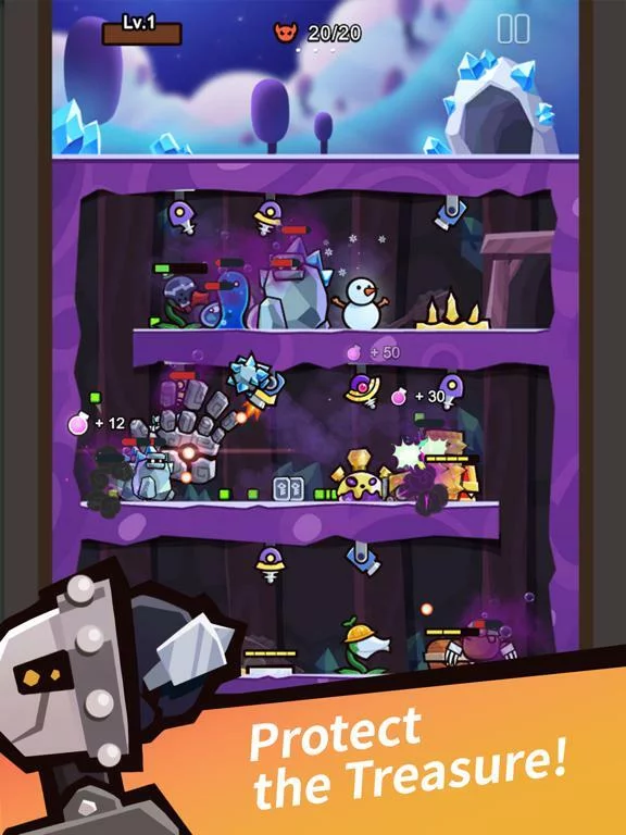 Изображение игры: Trap Master: Merge Defense