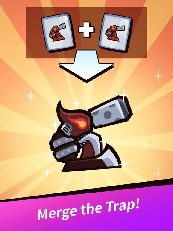 Изображение игры: Trap Master: Merge Defense