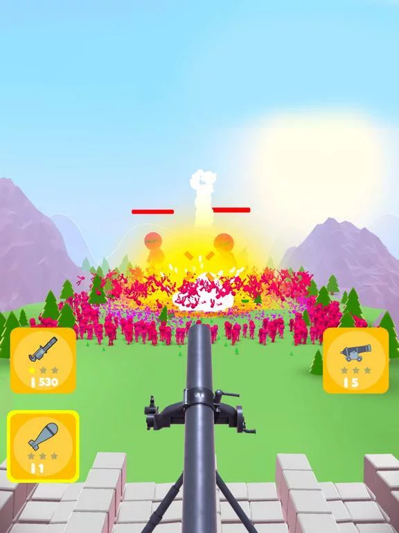 Изображение игры: Crowd Defense