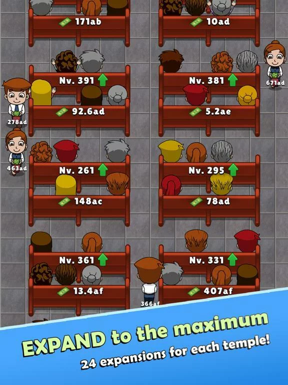 Изображение игры: Church Tycoon