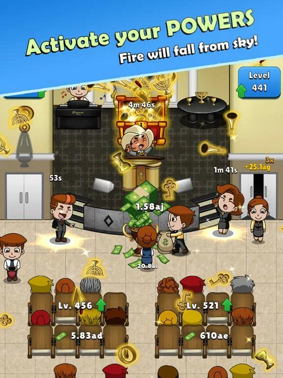 Изображение игры: Church Tycoon