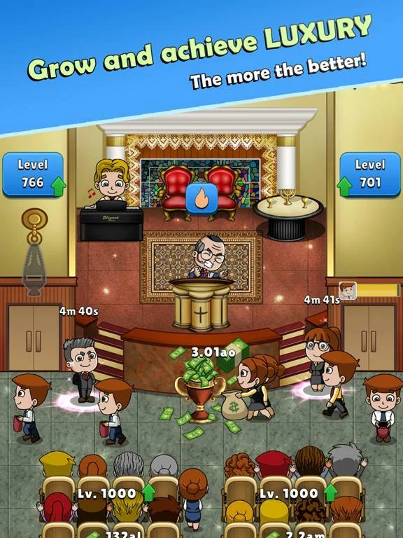 Изображение игры: Church Tycoon
