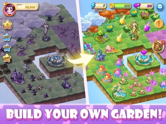 Изображение игры: Merge Elves: New Home