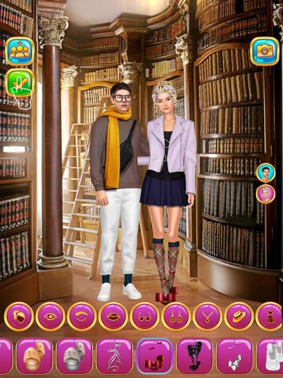 Изображение игры: Rich College Couple Makeover