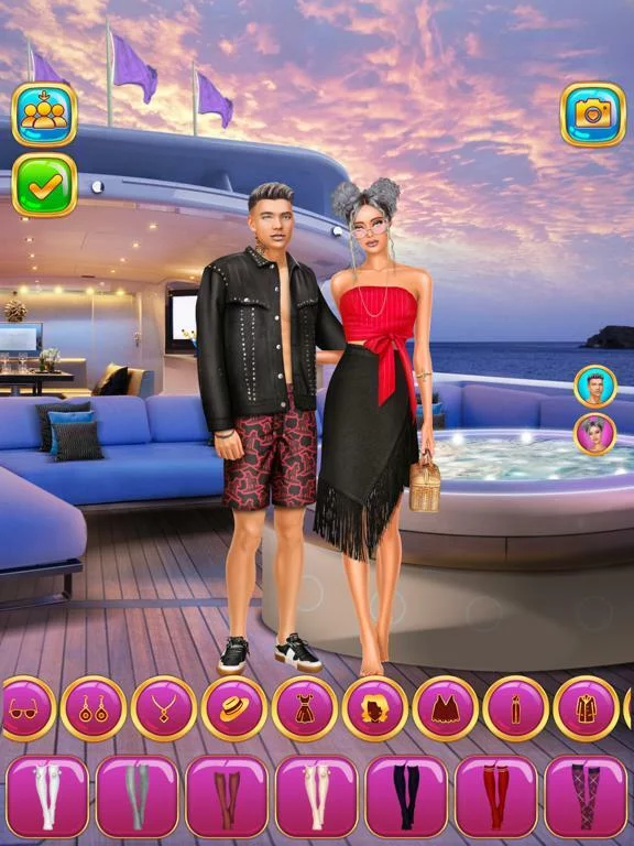 Изображение игры: Rich College Couple Makeover