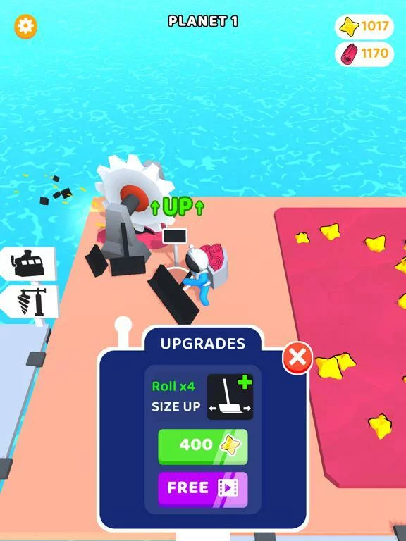 Изображение игры: Spiral Craft 3D