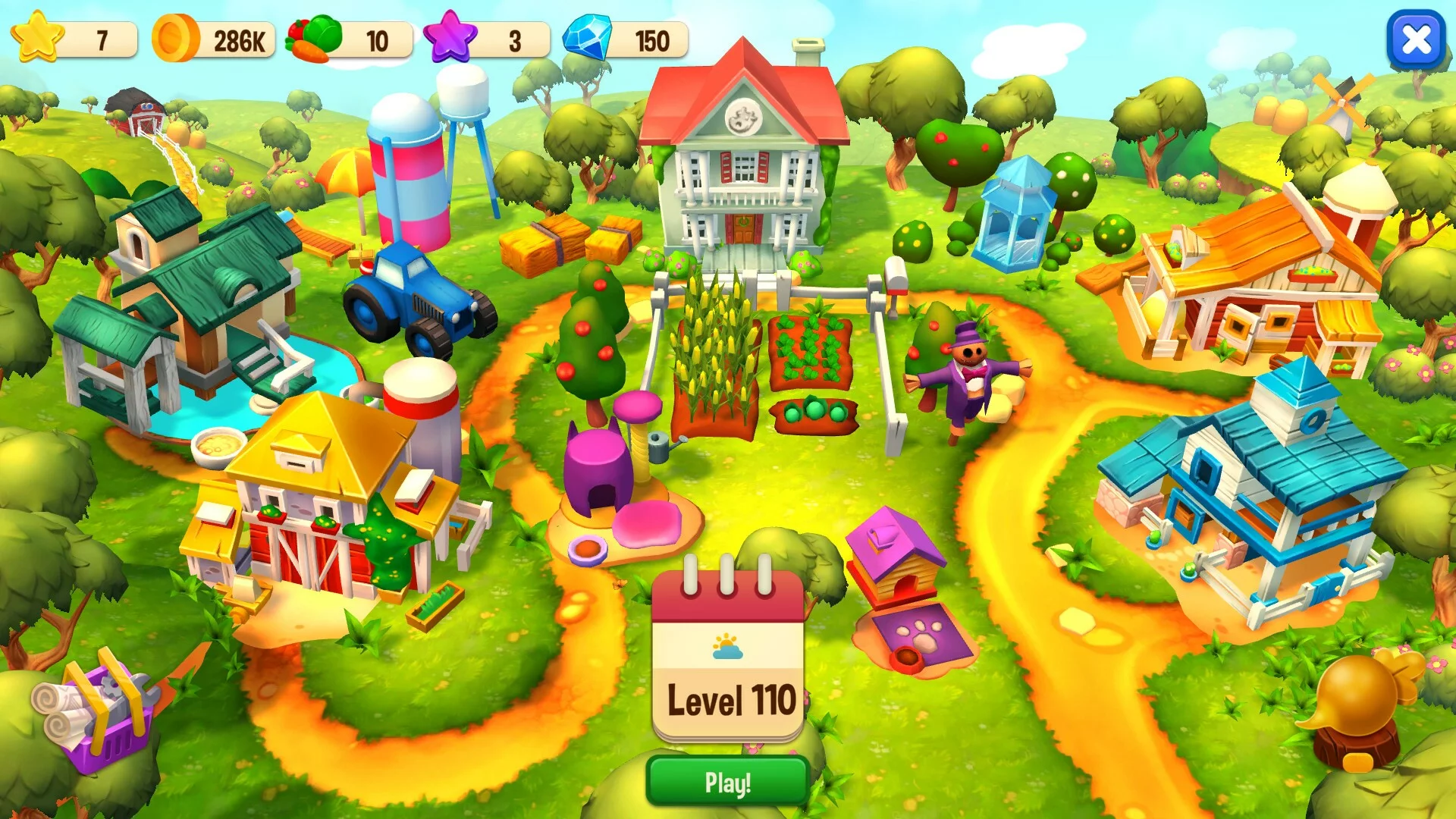 Изображение игры: Farm Frenzy: Refreshed