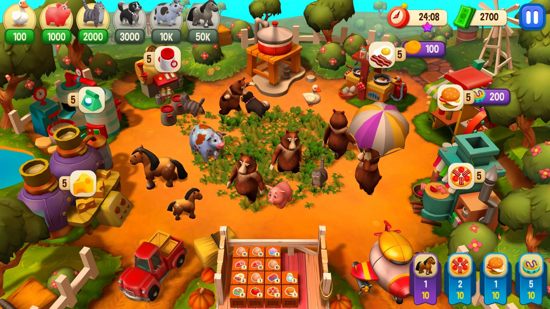 Изображение игры: Farm Frenzy: Refreshed