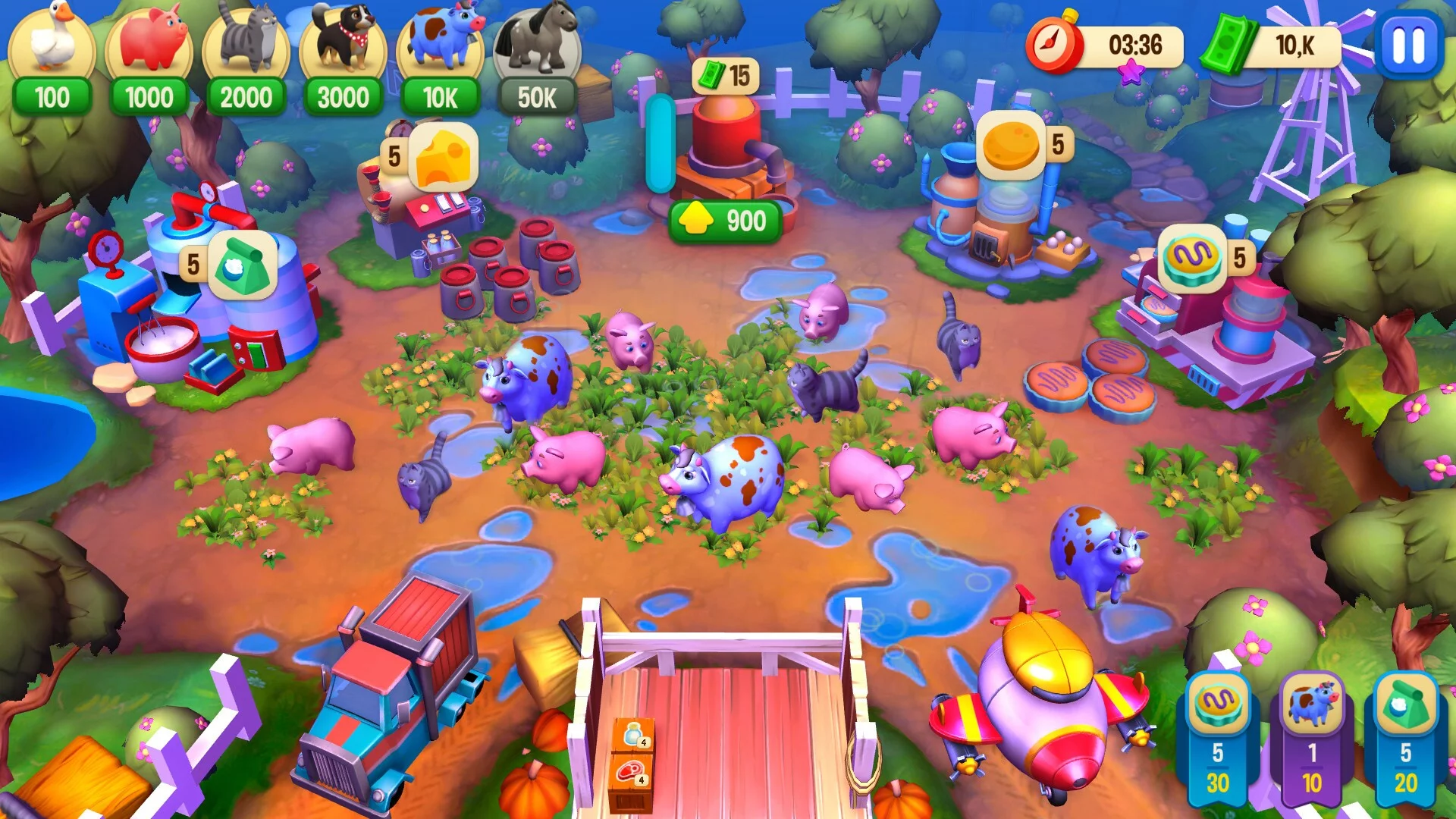 Изображение игры: Farm Frenzy: Refreshed