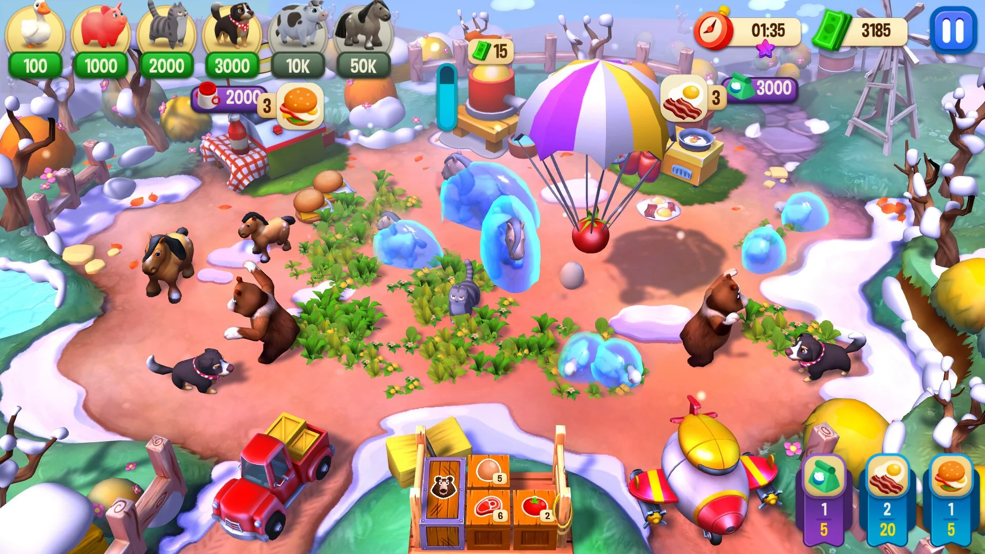 Изображение игры: Farm Frenzy: Refreshed