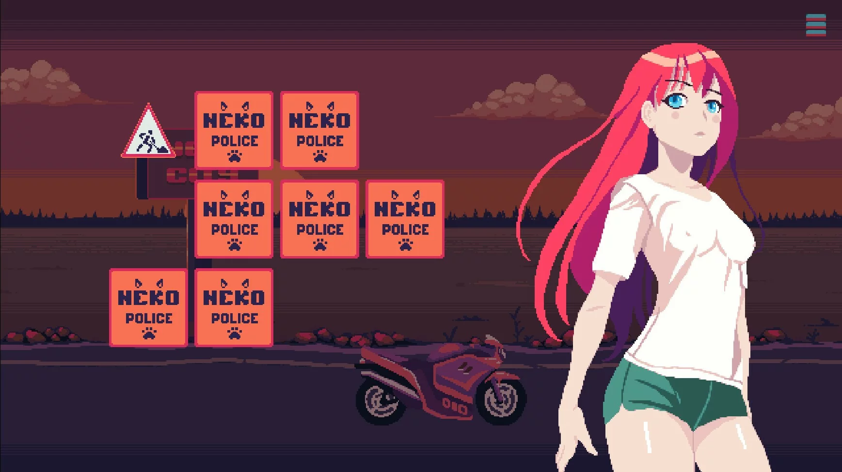 Изображение игры: Anime Sunset Ride