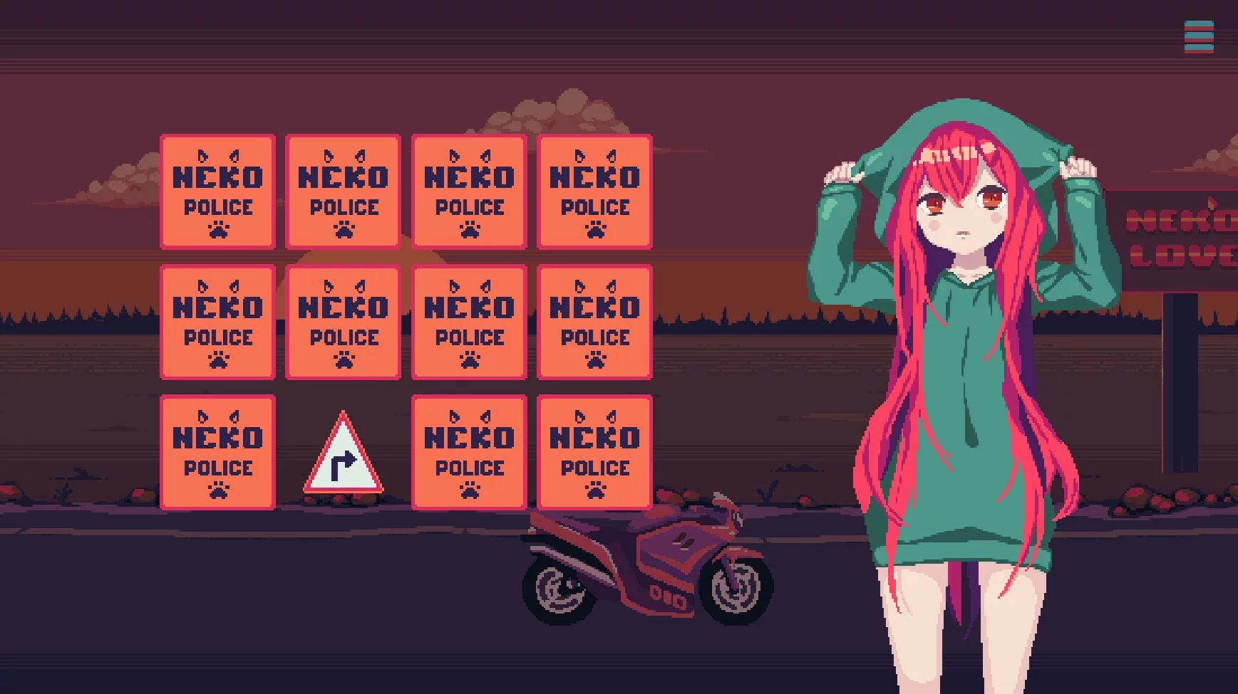 Изображение игры: Anime Sunset Ride