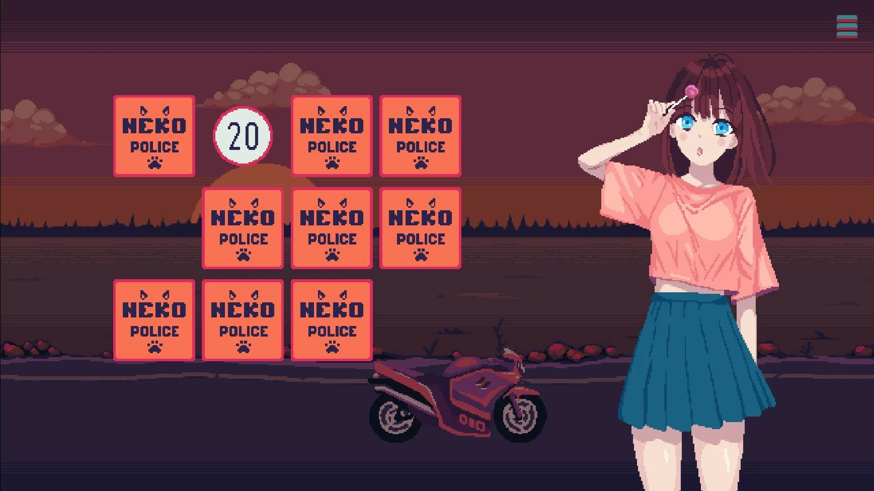Изображение игры: Anime Sunset Ride
