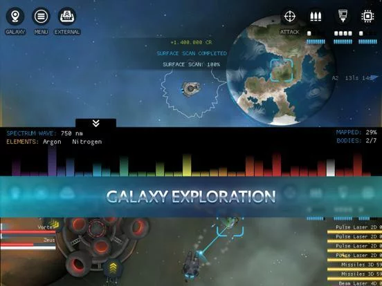 Изображение игры: Galaxy Genome