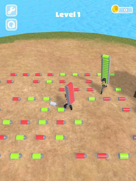 Изображение игры: Stack Race!!
