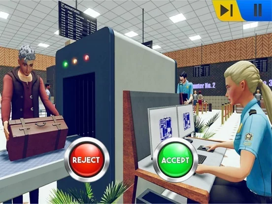 Изображение игры: Border Patrol- Airport Officer