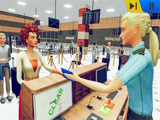 Изображение игры: Border Patrol- Airport Officer