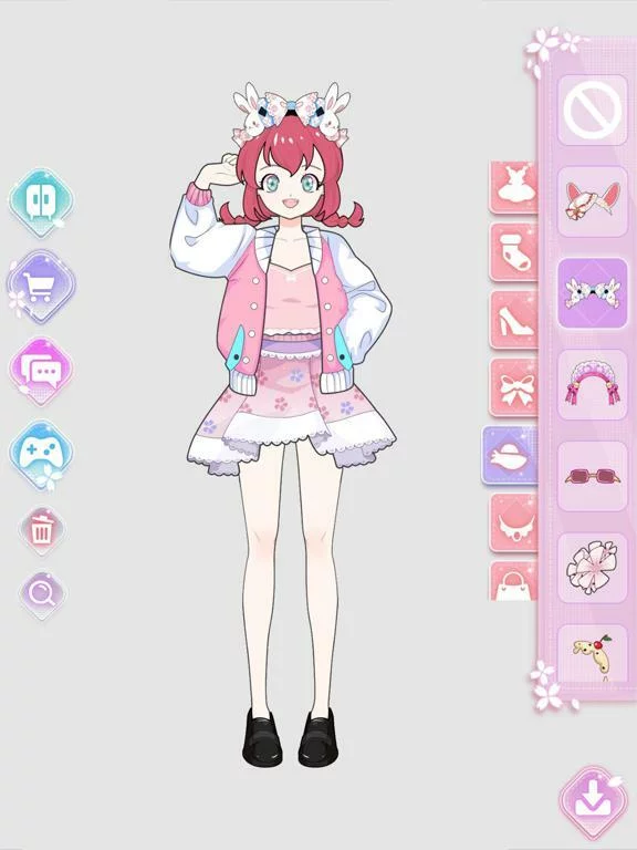 Изображение игры: Vlinder Princess：Dress Up Game
