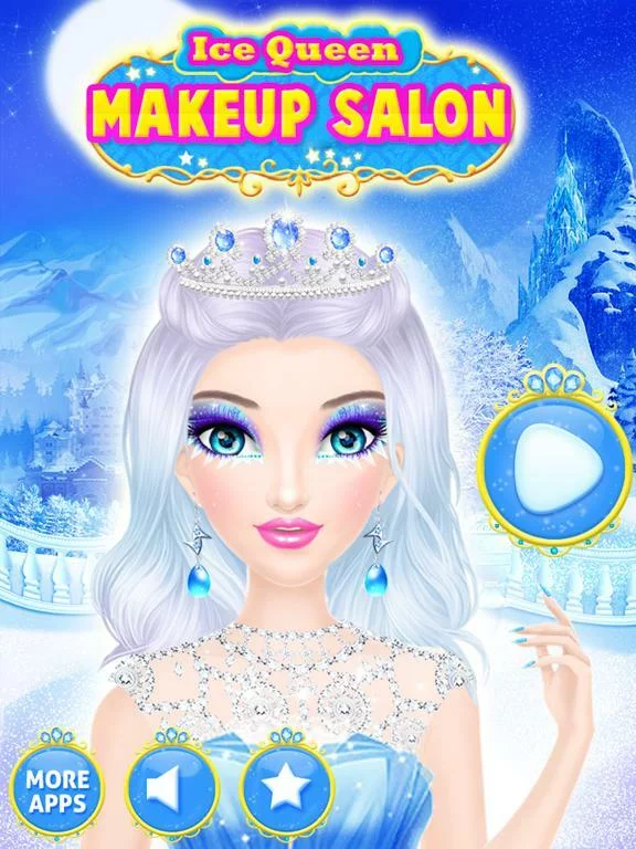 Изображение игры: Ice Queen Makeover & Makeup