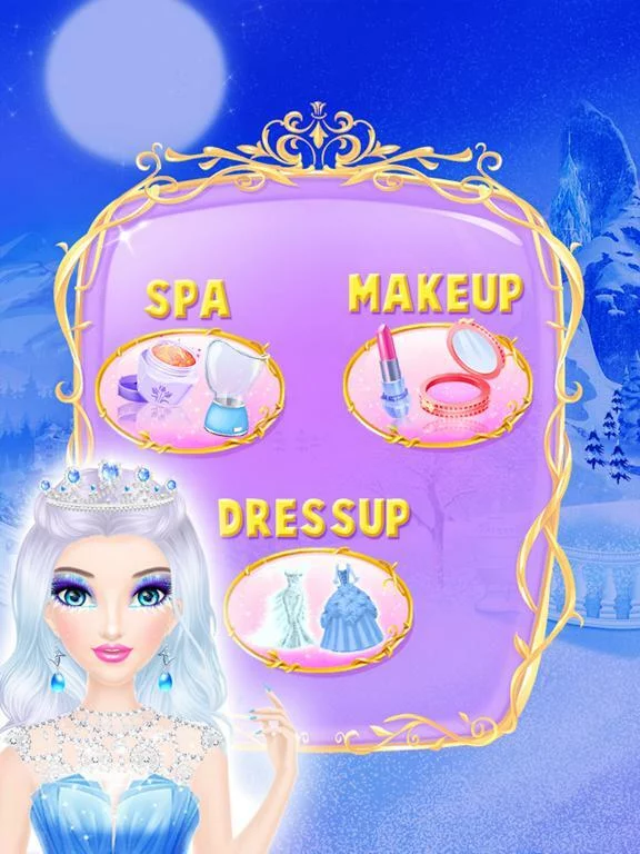 Изображение игры: Ice Queen Makeover & Makeup