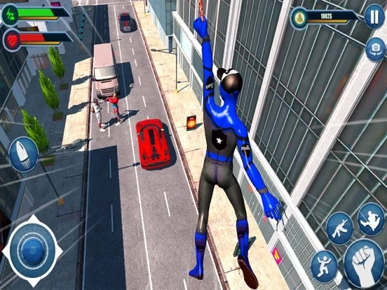 Изображение игры: Spider Rope Hero vs. Mutant