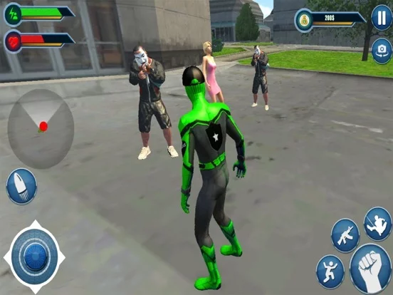 Изображение игры: Spider Rope Hero vs. Mutant