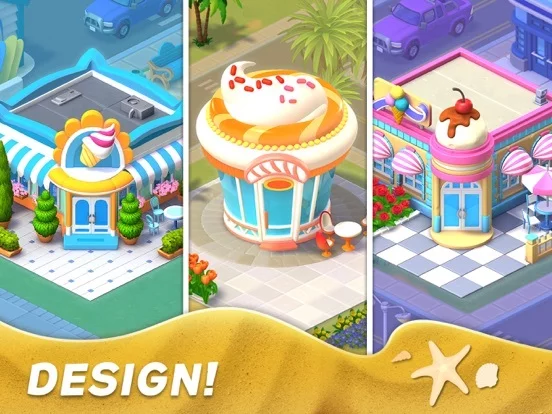 Изображение игры: Match Town Makeover: Design