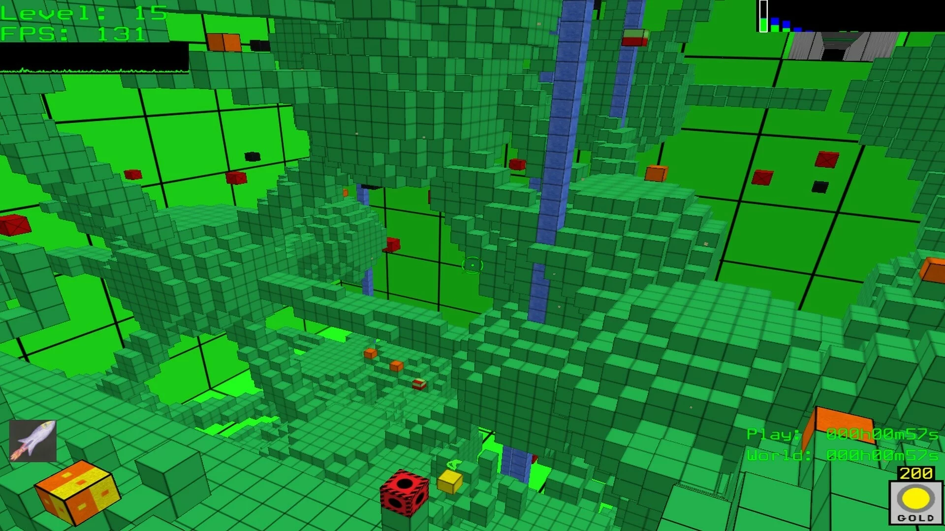 Изображение игры: Fractal Block World