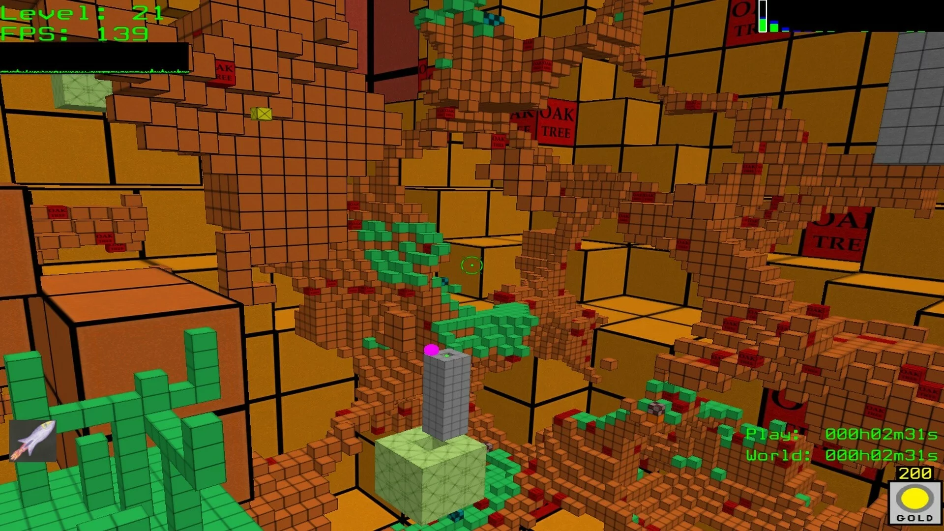 Изображение игры: Fractal Block World