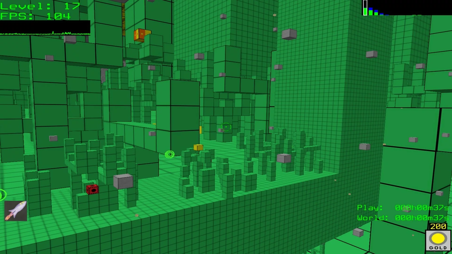 Изображение игры: Fractal Block World