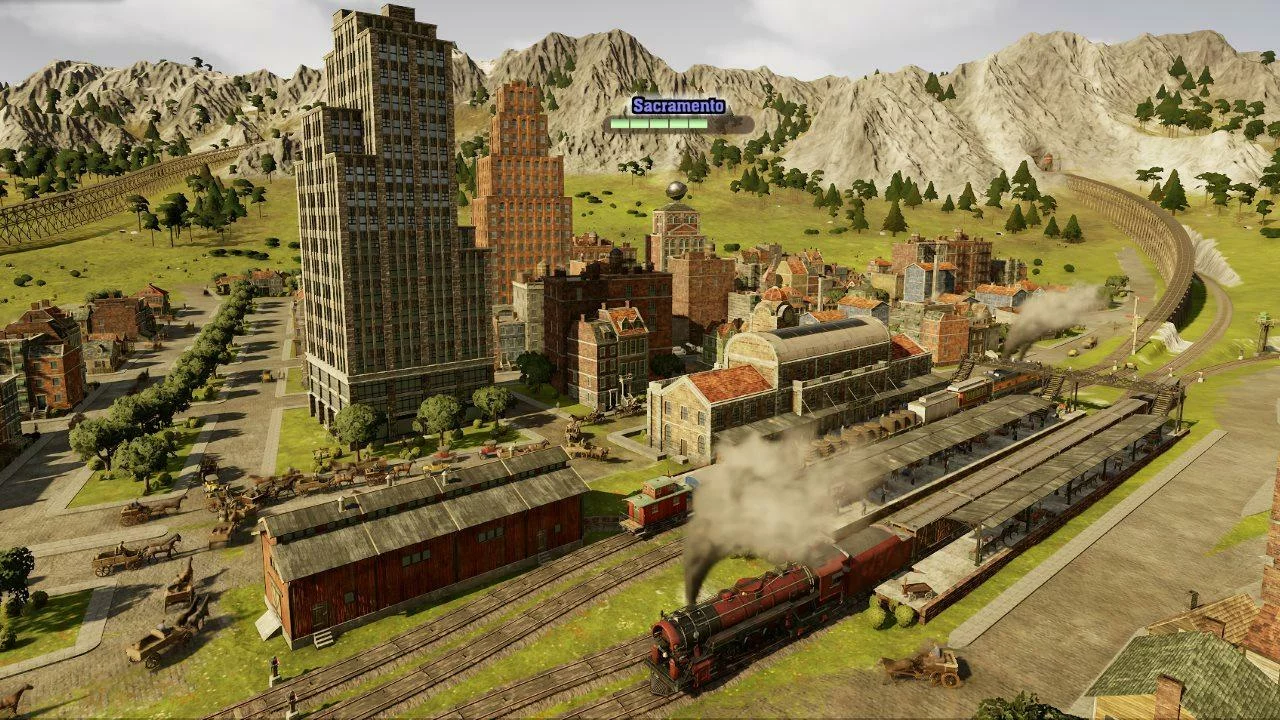 Изображение игры: Railway Empire + Railway Empire - Down Under