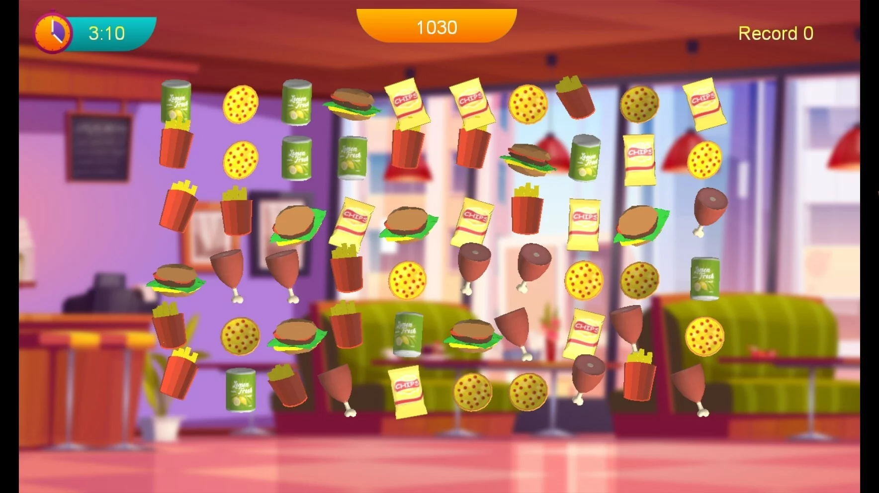 Изображение игры: Fast Food Mania 3D